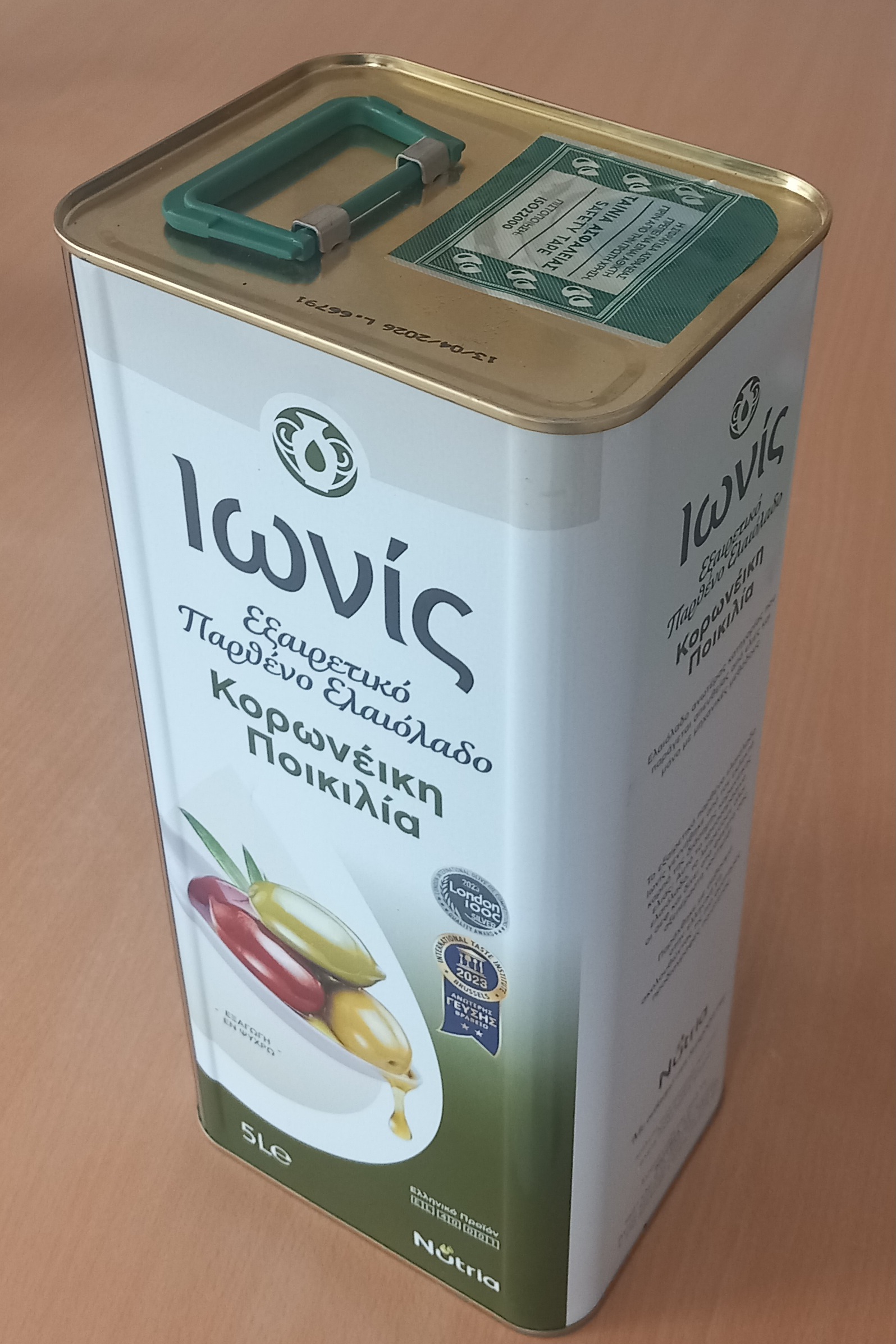 EXTRA DEVIŠKO OLJČNO OLJE IZ PELOPONEZA – Extra virgin olive oil from Peloponnese 5L
